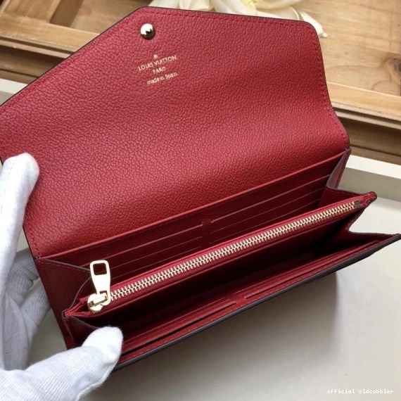 Official oldcobbler VUITTON LOUIS WALLET SARAH 0810